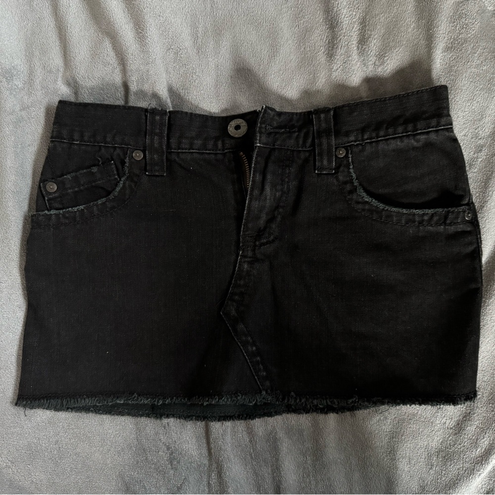 Vintage Denim Roxy Mini-skirt